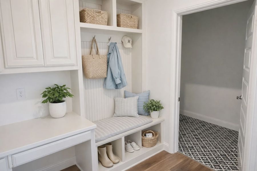 Representative furnished interior of a home built from the Hudson III by Cheldan Homes in Terra Vista Estates, Springtown (Image 14).
