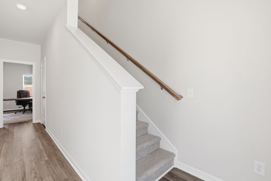 Representative unfurnished interior of a home built from the Aspen 3 Exterior by McGuinn Homes in Liberty Village, Hinesville (Image 20).