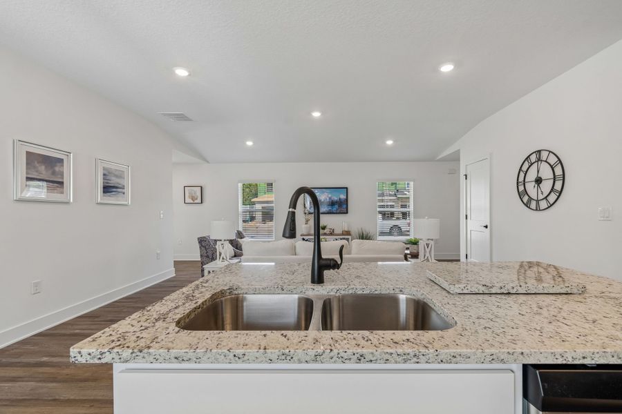 Representative furnished interior of a home built from the 1515 by Adams Homes in Winding Oaks, Weeki Wachee (Image 15).