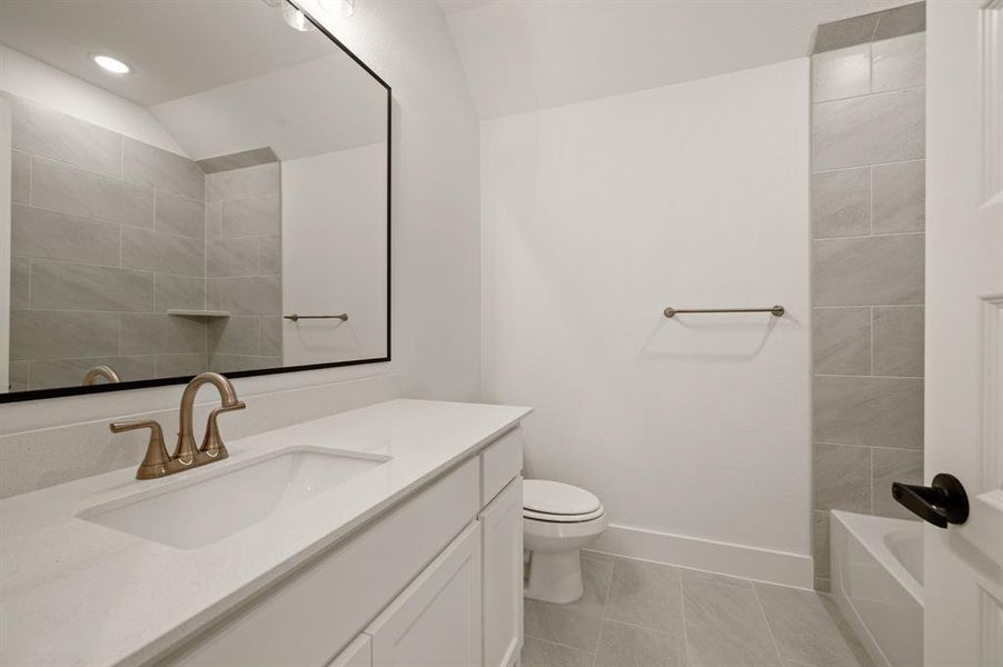 Furnished interior view inside a new home in Parks of Aledo, Aledo (Image 12).