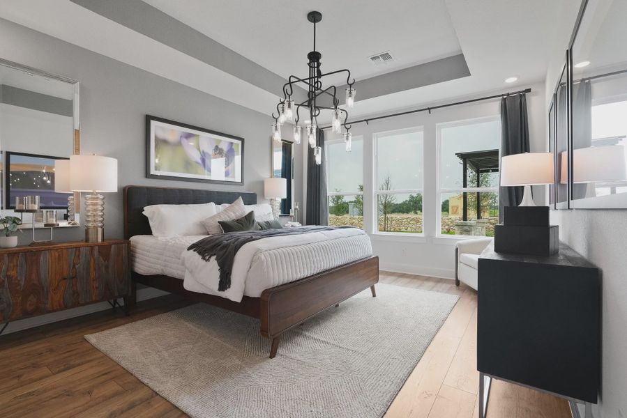 Representative furnished interior of a home built from the Madison by Chesmar Homes in Westpoint Park, Fort Worth (Image 15). Representative furnished interior of a home built from the Madison by Chesmar Homes in Westpoint Park, Fort Worth (Image 15).