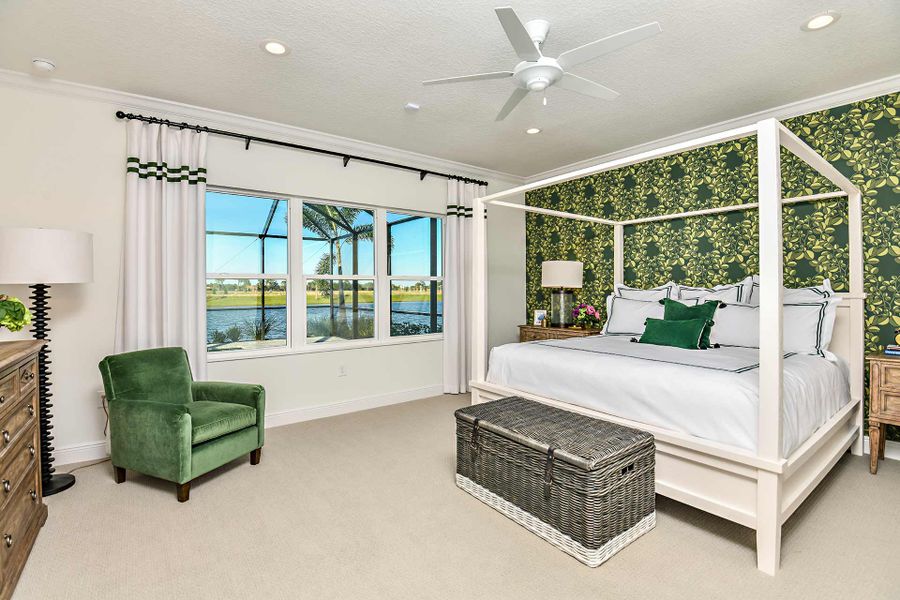 Representative furnished interior of a home built from the Triumph by Neal Communities in Grand Park, Sarasota (Image 10).