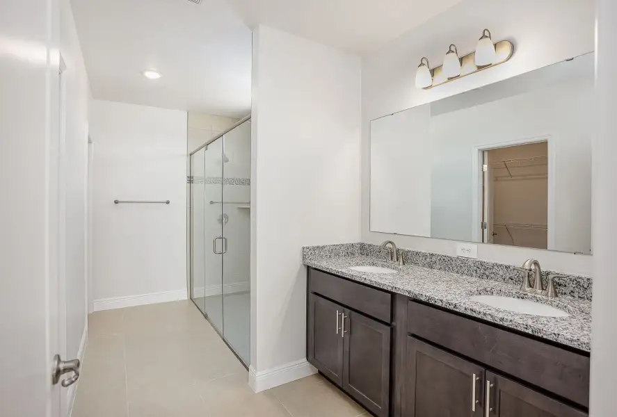 Furnished interior view inside a new home in Malabar Springs, Palm Bay (Image 40).