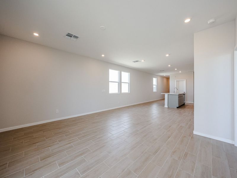 A large empty room.