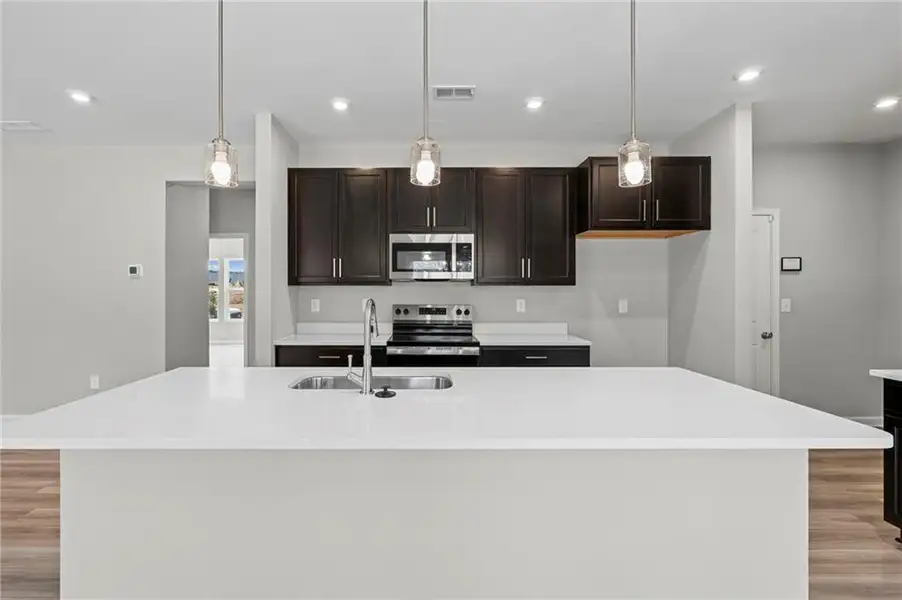 Furnished interior view inside a new home in Twin Lakes, Hoschton (Image 7).