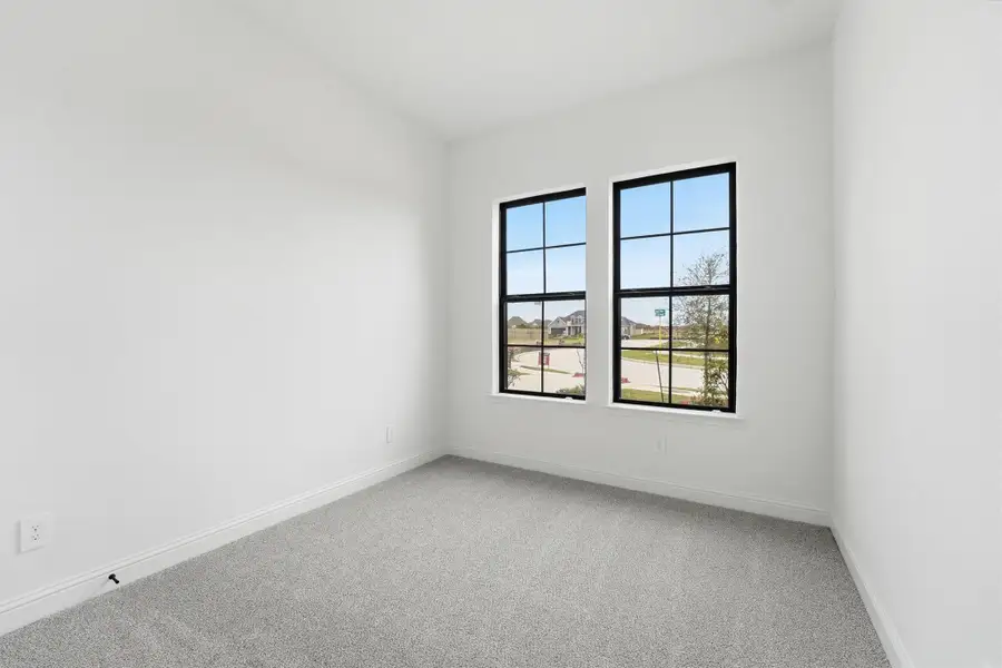 Spacious, unfurnished interior of a new home in Bridgeland, Cypress (Image 10).