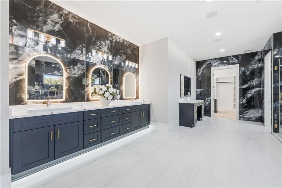 Furnished interior view inside a new home in , Dacula (Image 10).