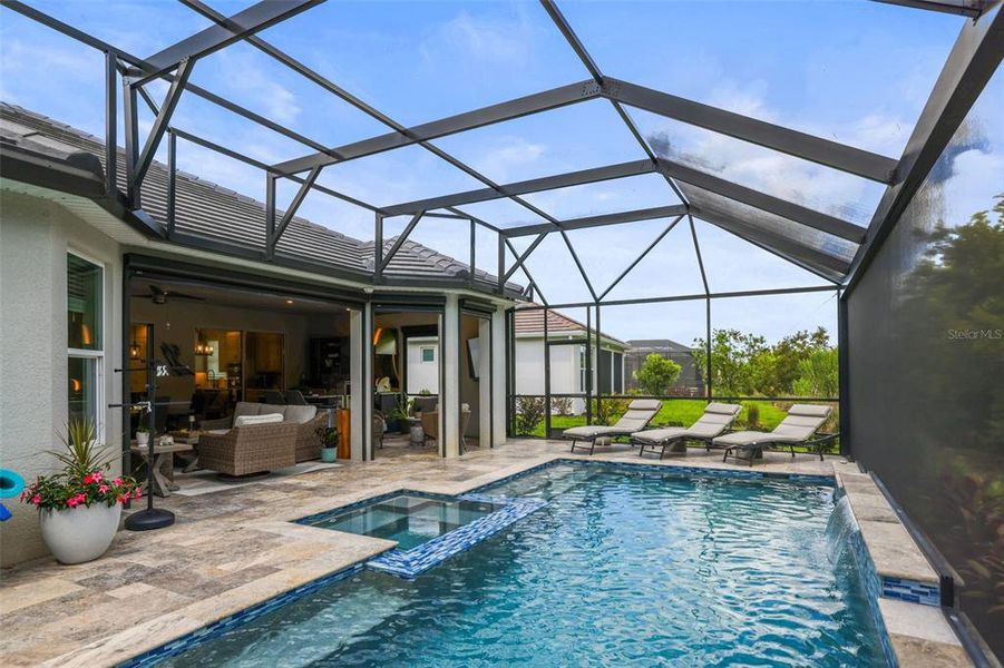 Exterior details and patio area of a home in , Wesley Chapel (Image 3).