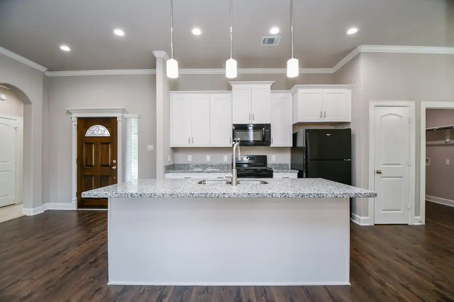 Furnished interior view inside a new home in , Houston (Image 9). Furnished interior view inside a new home in , Houston (Image 9).