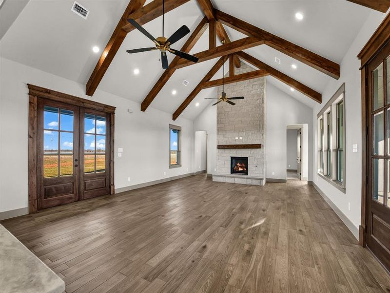 Spacious, unfurnished interior of a new home in , Millsap (Image 21).