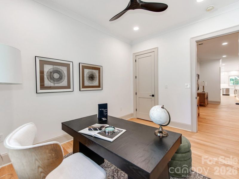 Furnished interior view inside a new home in , Charlotte (Image 15).