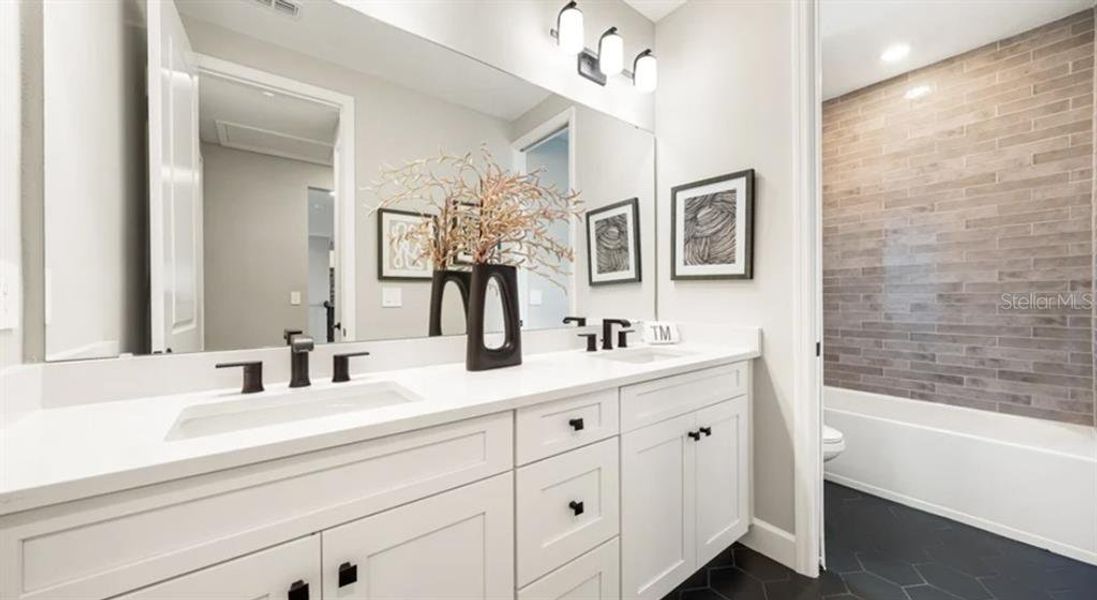 Furnished interior view inside a new home in Firethorn, Parrish (Image 8).