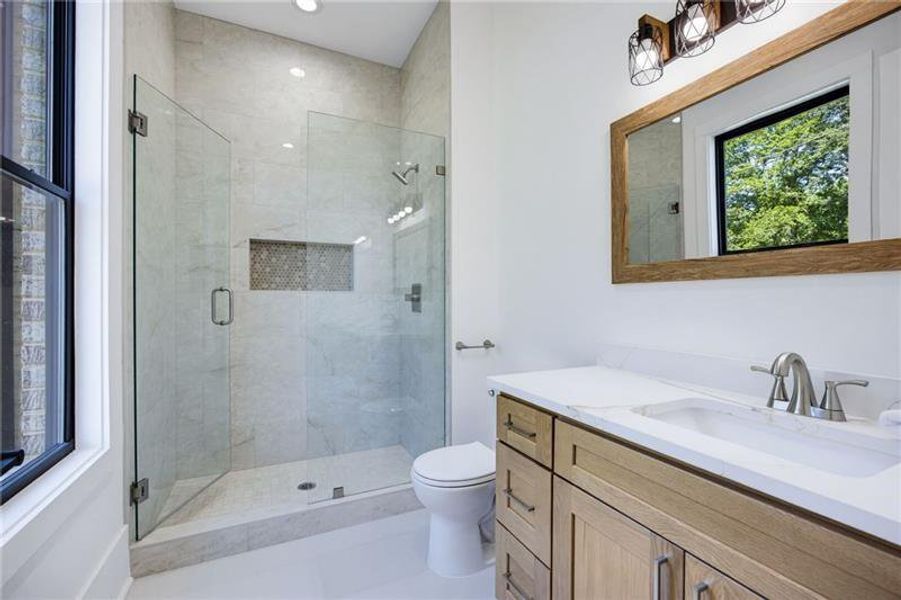 Furnished interior view inside a new home in , Acworth (Image 7).
