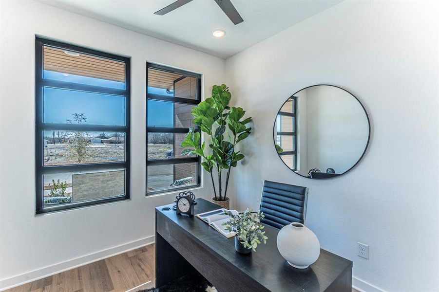 Furnished interior view inside a new home in , Wylie (Image 11).
