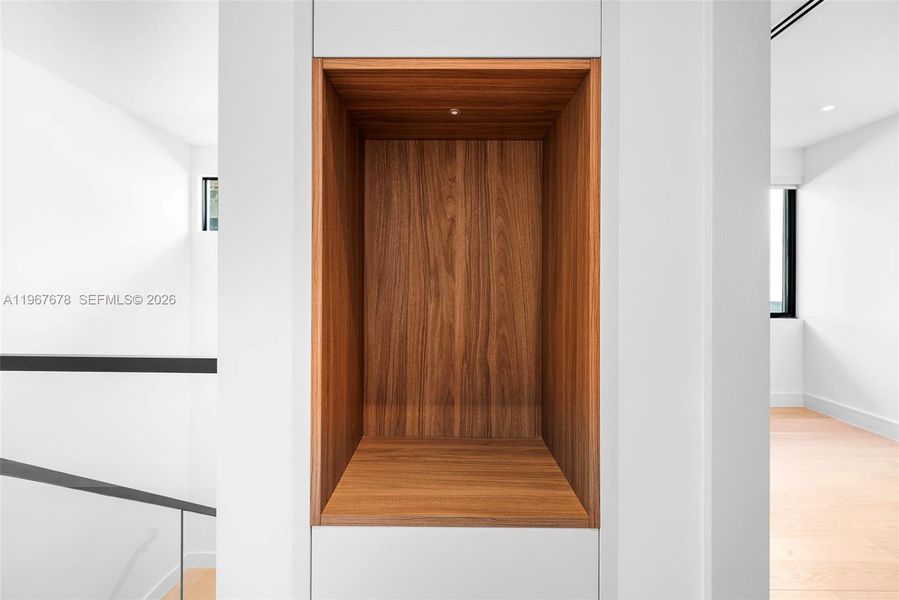 Close-up of interior finishes inside a home in , Miami (Image 22).