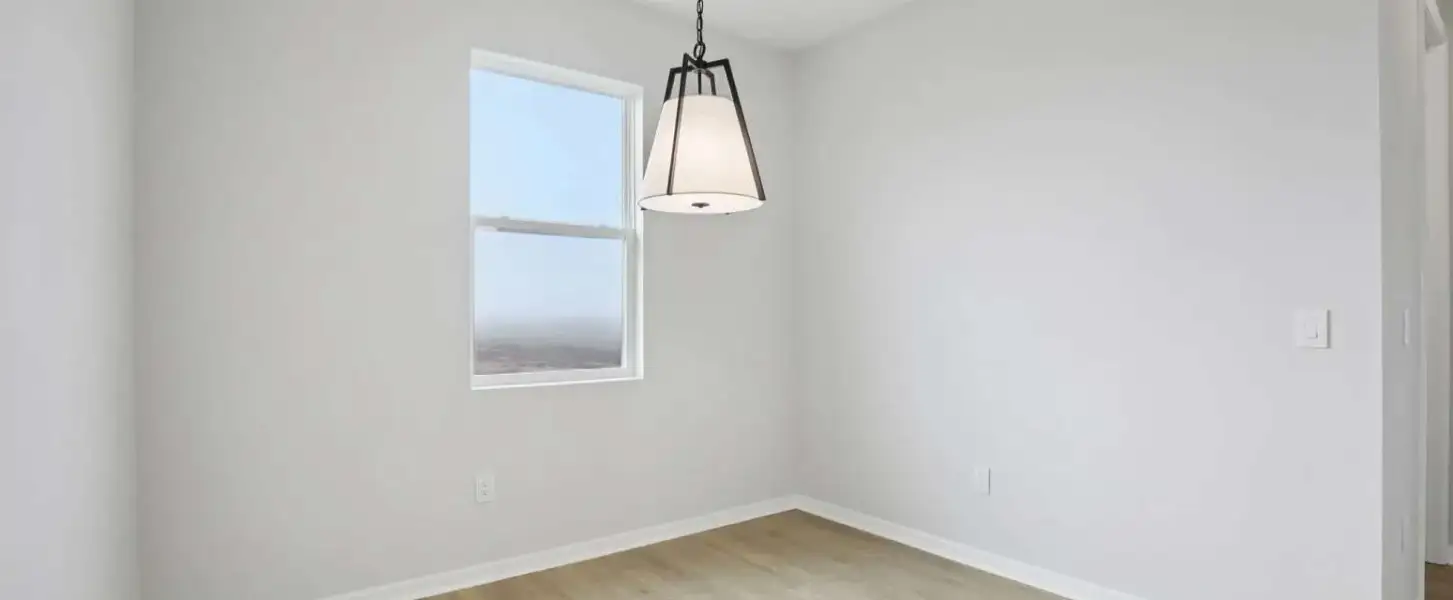 Nook located off the kitchen perfect for breakfast table, office or a kid space - Representative images and renderings are for illustrative purposes. Actual structural options and design finishes of home may vary.