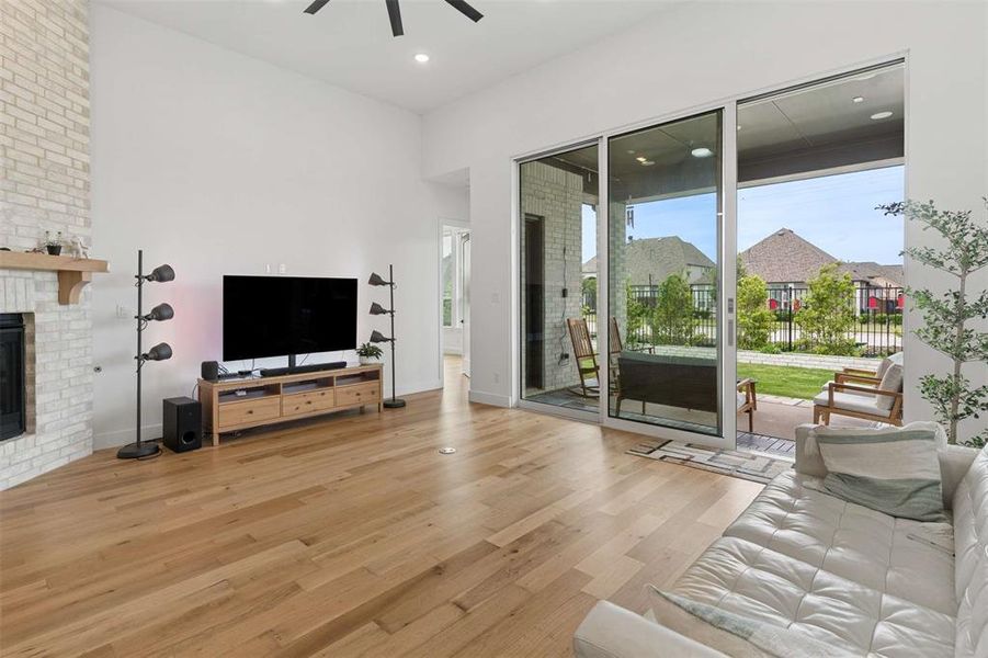 Furnished interior view inside a new home in , Rockwall (Image 9).