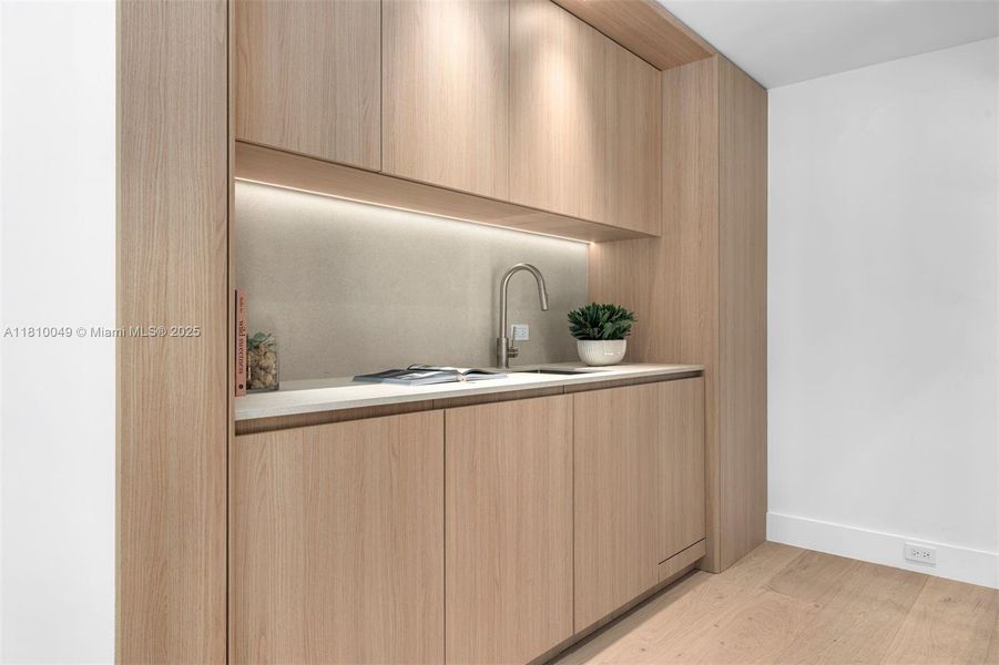 Furnished interior view inside a new home in , Miami (Image 4).