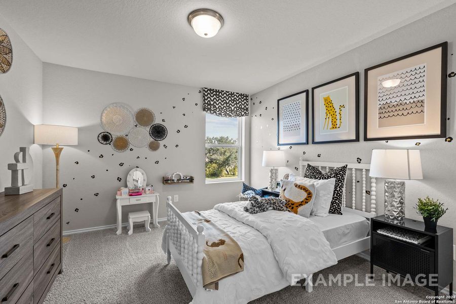 Furnished interior view inside a new home in Applewhite Meadows, San Antonio (Image 26).