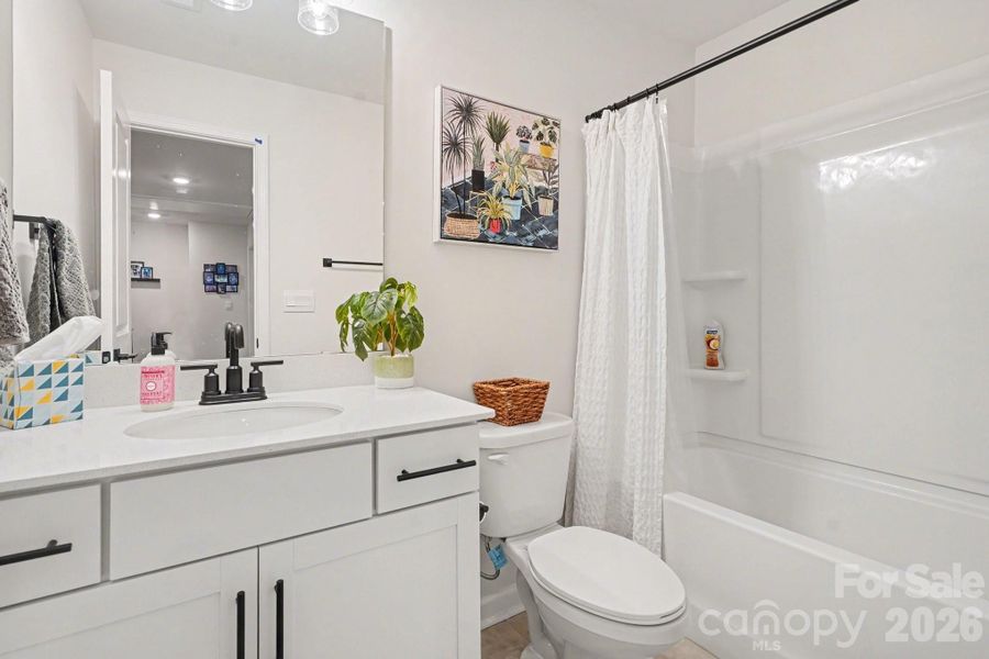 Furnished interior view inside a new home in Falls Cove, Troutman (Image 19). Furnished interior view inside a new home in Falls Cove, Troutman (Image 19).