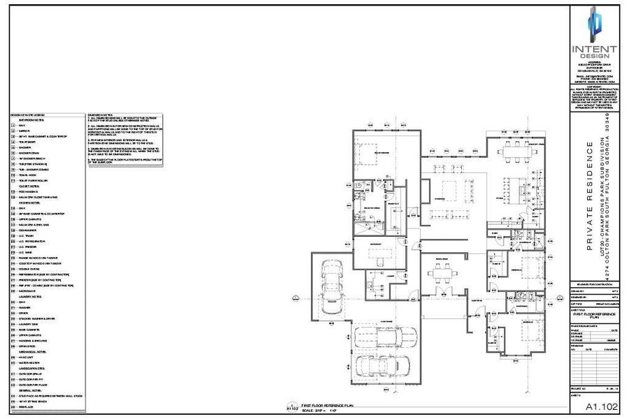 2D floor plan layout of this home in , Atlanta, GA (Image 3).