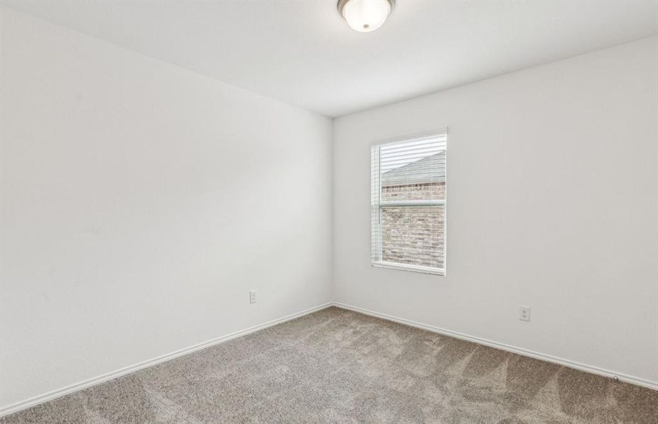 Secondary bedroom designed with generous storage solutions *Real home pictured Secondary bedroom designed with generous storage solutions *Real home pictured