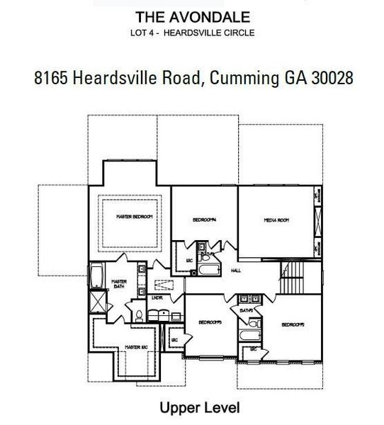 2D floor plan layout of this home in , Cumming, GA (Image 3). 2D floor plan layout of this home in , Cumming, GA (Image 3).
