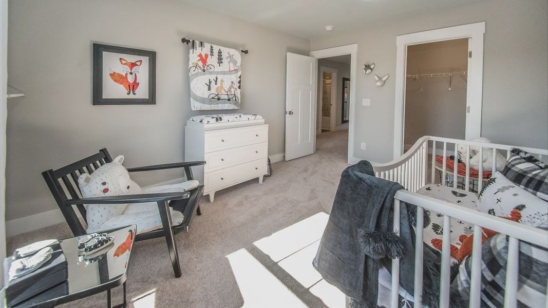 Bedroom of The Cameron Design by DRB Homes