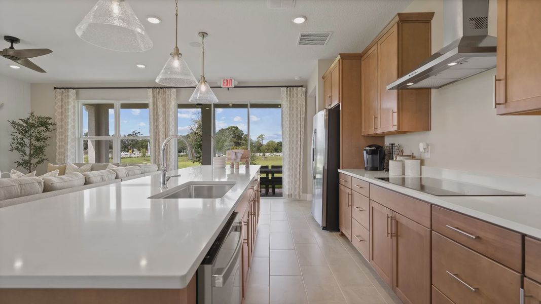 Furnished interior view inside a new home in Trailside, Mount Dora (Image 32).