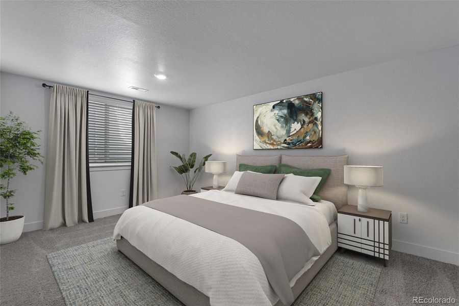 Furnished interior view inside a new home in Vantage, Berthoud (Image 9). Furnished interior view inside a new home in Vantage, Berthoud (Image 9).