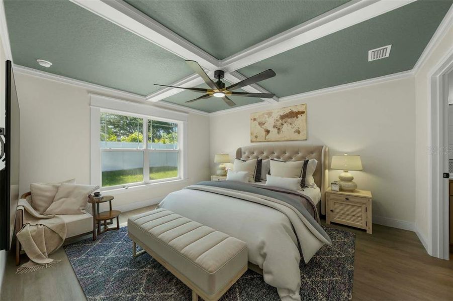Furnished interior view inside a new home in , Ocala (Image 18).