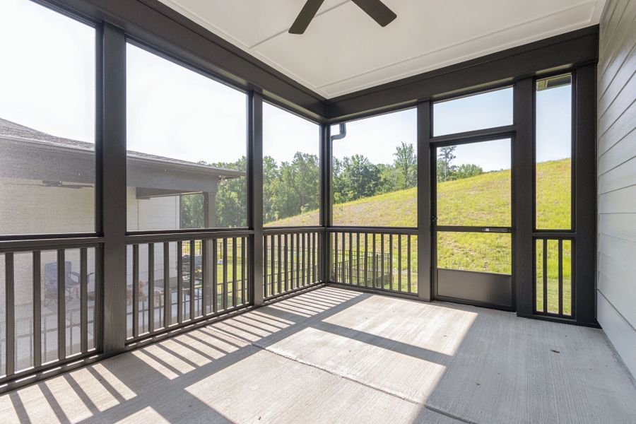 Exterior details and patio area of a home in Encore at Chatham Park – Villa Series, Pittsboro (Image 3). Exterior details and patio area of a home in Encore at Chatham Park – Villa Series, Pittsboro (Image 3).