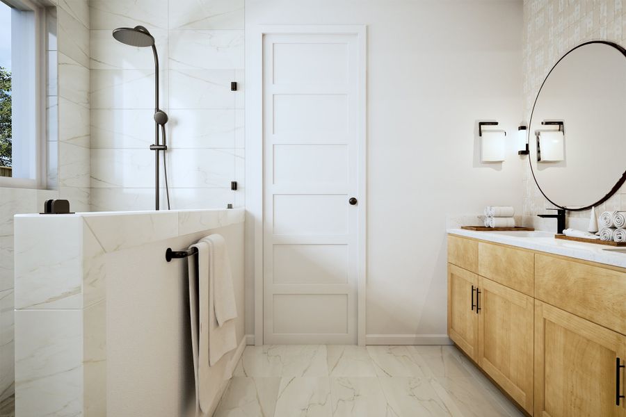 The Primrose - Optional Super Shower The Primrose - Optional Super Shower