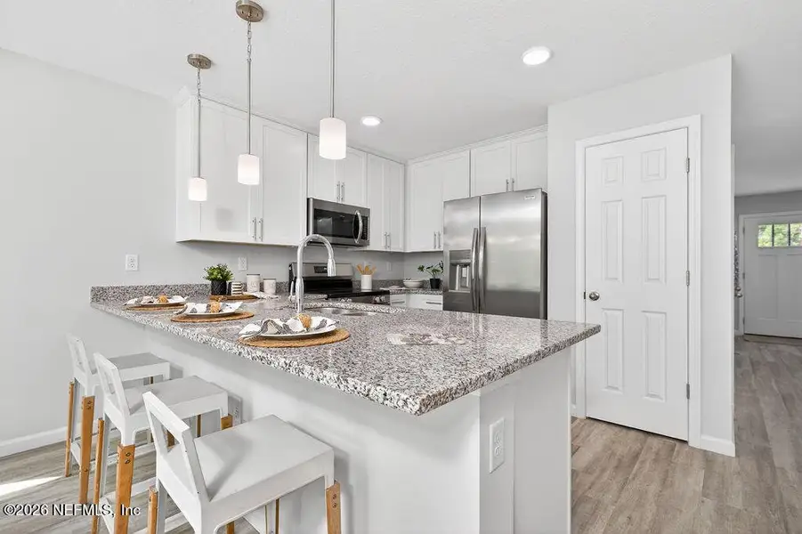 Furnished interior view inside a new home in , Jacksonville (Image 4).