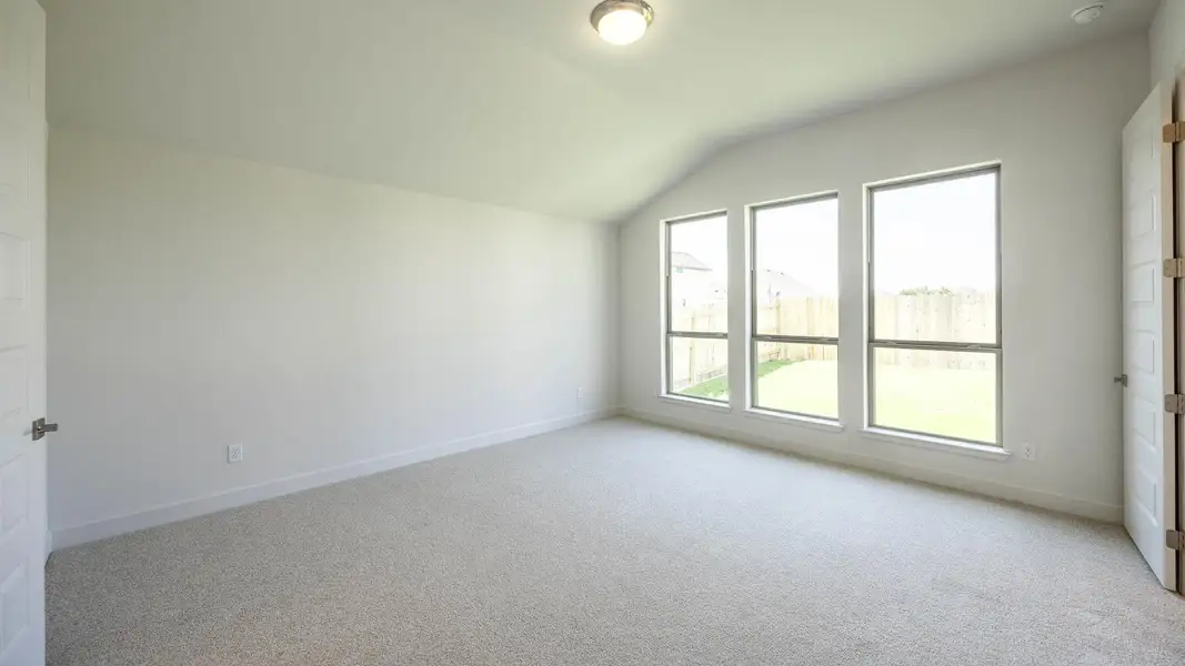 Spacious, unfurnished interior of a new home in Santa Rita Ranch - Tierra Rosa, Liberty Hill (Image 12). Spacious, unfurnished interior of a new home in Santa Rita Ranch - Tierra Rosa, Liberty Hill (Image 12).