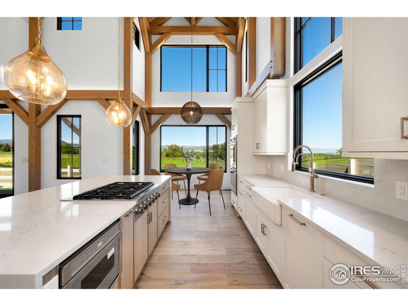 Light-filled Breakfast Nook - Virtually Staged