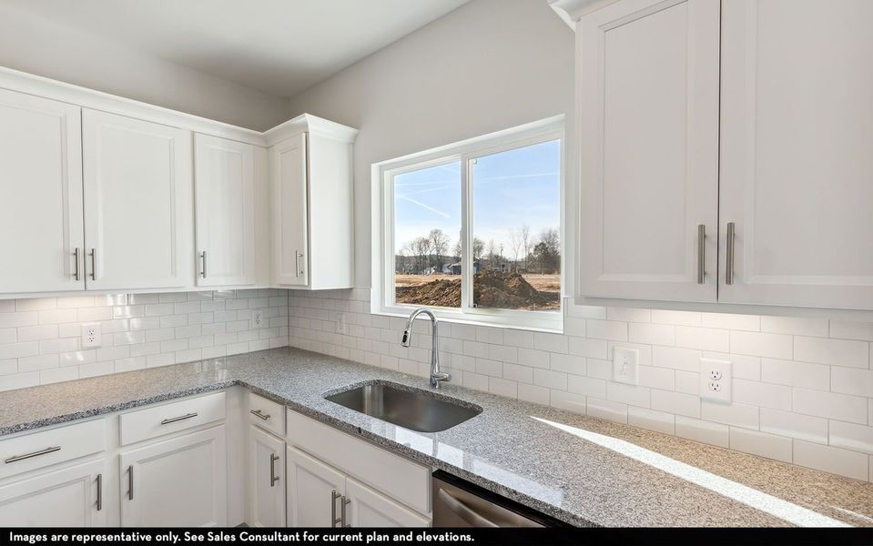 Representative furnished interior of a home built from the Magellan by CastleRock Communities in McCain's Station, Gallatin (Image 4).