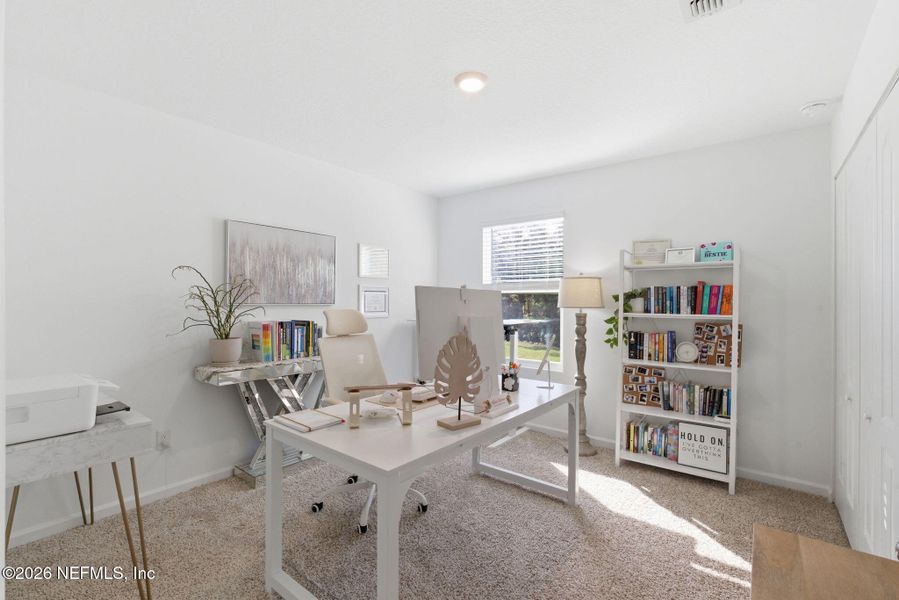 Furnished interior view inside a new home in Entrada, St. Augustine (Image 36). Furnished interior view inside a new home in Entrada, St. Augustine (Image 36).