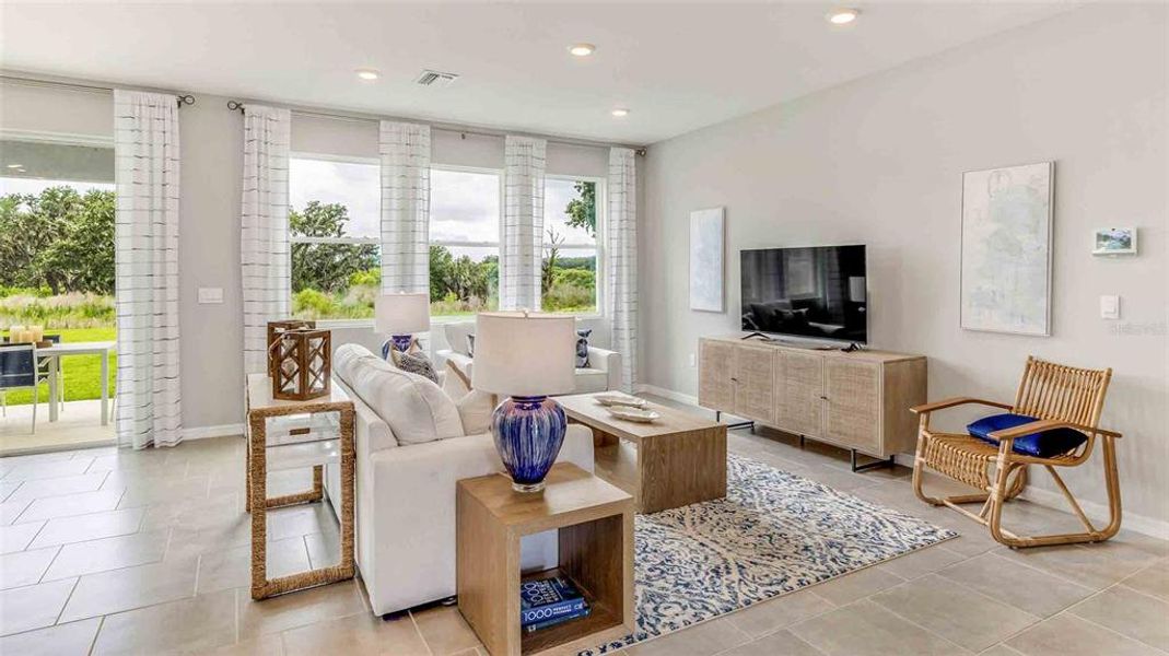 Furnished interior view inside a new home in , Zephyrhills (Image 12).