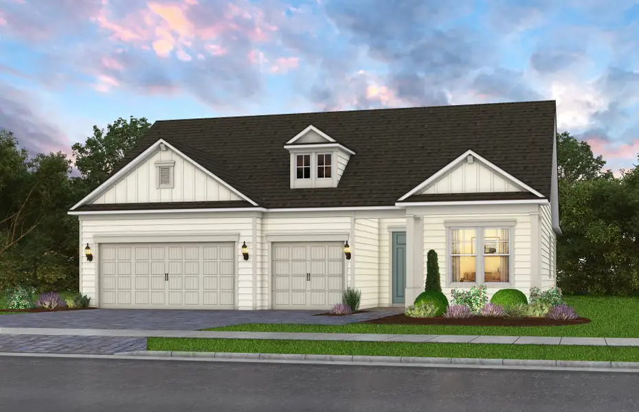 Representative exterior photo of a completed home built from the Anniston by Pulte Homes in The Landings at Saint Johns, St. Johns, FL (Image 3).