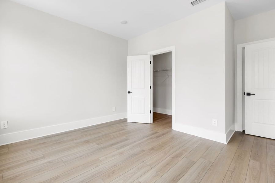 Spacious, unfurnished interior of a new home in Echo Park, Suwanee (Image 29). Spacious, unfurnished interior of a new home in Echo Park, Suwanee (Image 29).