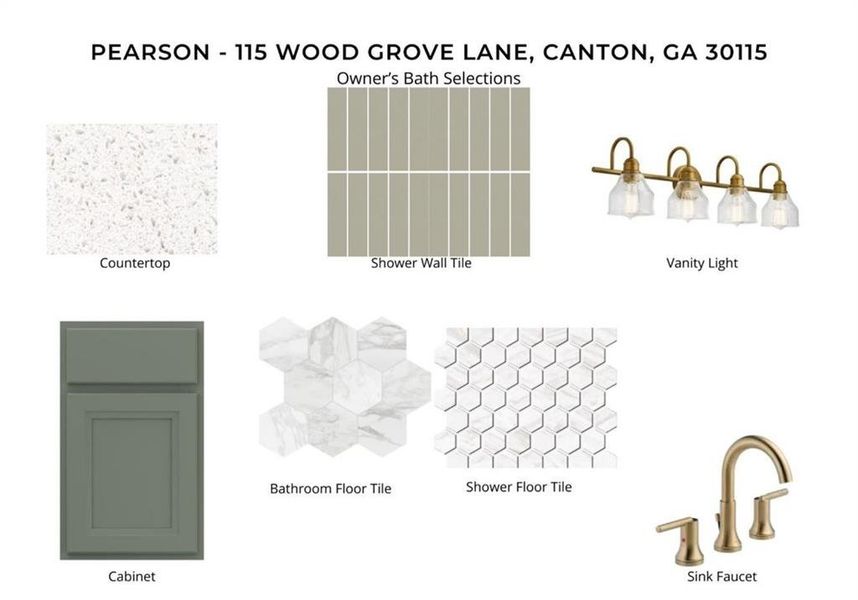 Sample of building materials used in homes in Woodberry, Canton (Image 6).