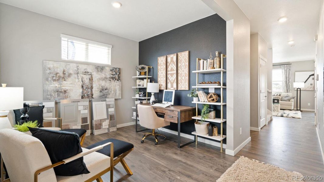 Furnished interior view inside a new home in Timberleaf, Thornton (Image 16).