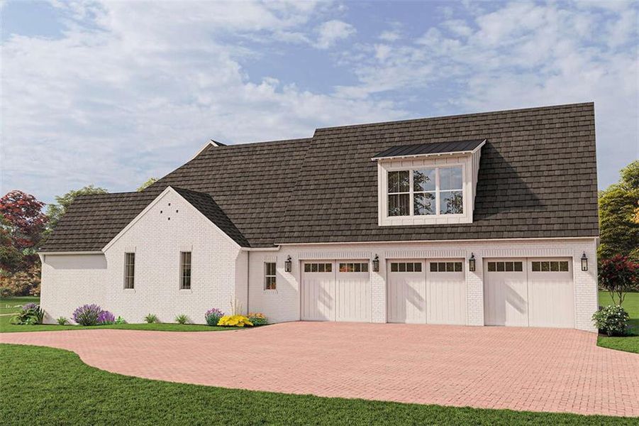 Front exterior of a new home in , Maysville, GA, highlighting curb appeal (Image 21).