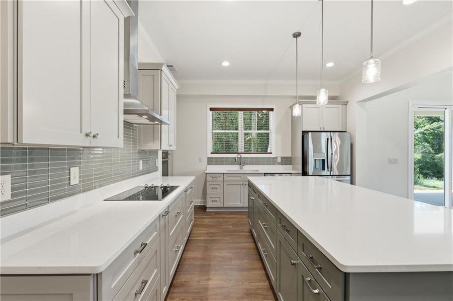 Furnished interior view inside a new home in , Cornelia (Image 17).