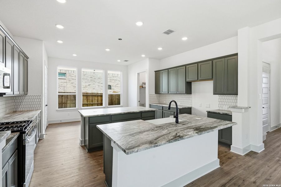 Furnished interior view inside a new home in Buffalo Crossing, Cibolo (Image 14).