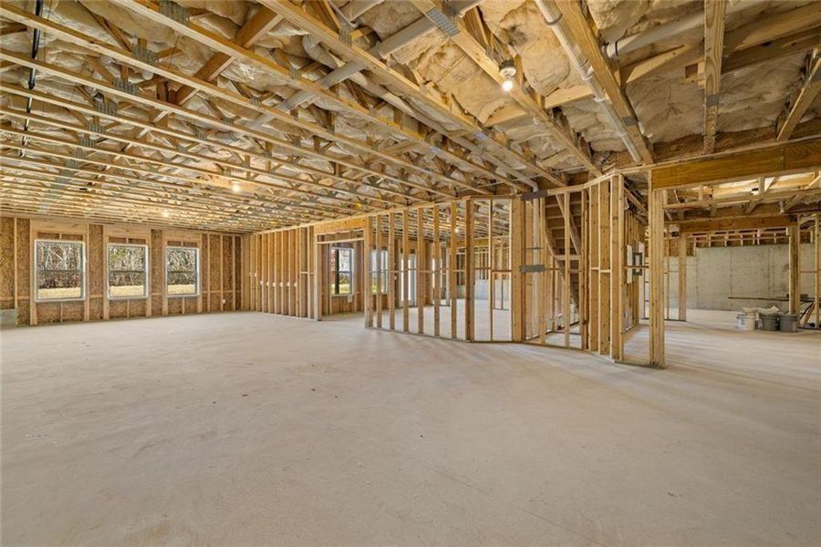 In-progress construction of a new home in Horizon at Laurel Canyon, Canton, GA (Image 54).