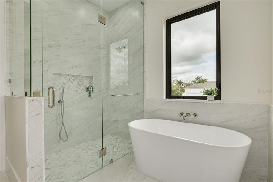 Furnished interior view inside a new home in , Tampa (Image 48).