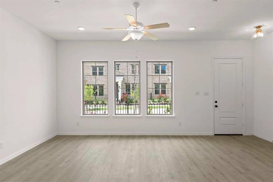 Spacious, unfurnished interior of a new home in Parkside, Mansfield (Image 12). Spacious, unfurnished interior of a new home in Parkside, Mansfield (Image 12).