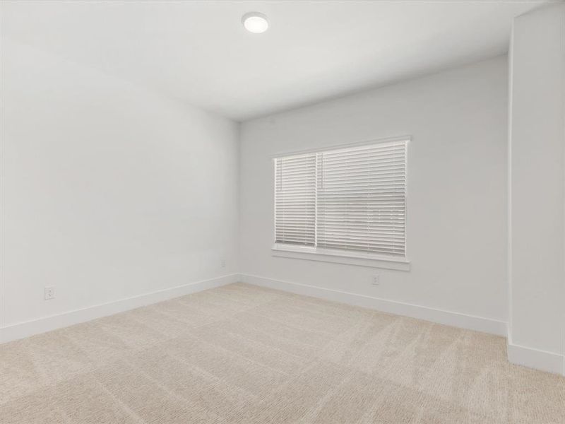 Spacious, unfurnished interior of a new home in Royal Court, Little Elm (Image 16). Spacious, unfurnished interior of a new home in Royal Court, Little Elm (Image 16).
